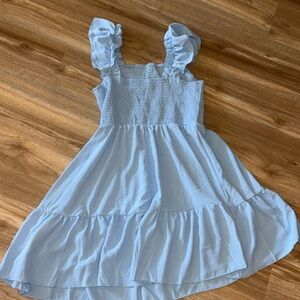 Light blue sundress